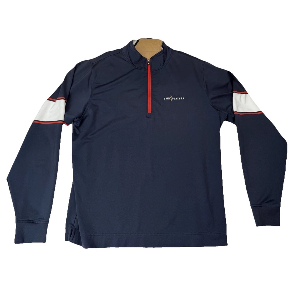 Footjoy Performance Quarter Zip Red White Blue Mens XL 2019 SKU 25031